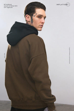 Planet Gates black  grey / L Autumn Winter Brand Fashion Hoodies Sweatshirts Hip Hop Streetwear Sweatshirt Men Hoodie Sweatshirt Hooded