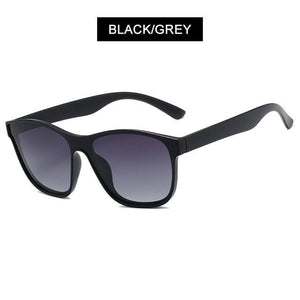 Planet Gates Black Grey Square Polarized Sunglasses Men Women Fashion Square Male Sun Glasses Brand Design One-piece Lens Eyewear UV400