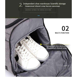 Planet Gates Black Gym Bag Multifunction Men Woman Fitness Bags Laptop Backpacks Hand Travel Storage Bag With Shoes Pocket Yoga Sports Bags