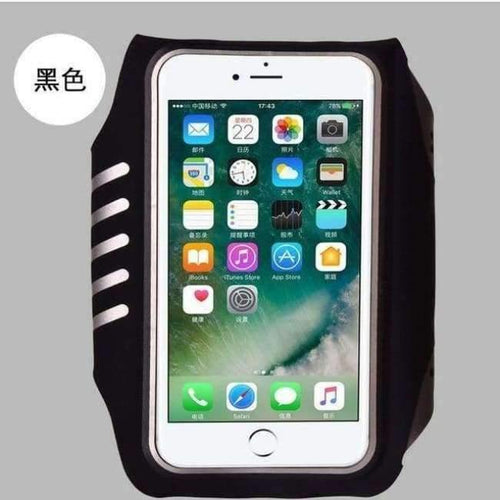 Planet Gates black Gym Case for iphone X Sports Jogging ArmBand Bag for Samsung Galaxy S9 S8 Phone Holder Universal Running Arm Band Case