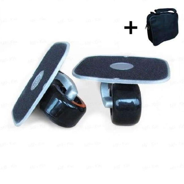 Planet Gates Black handbag Portable Drift Board For Freeline Roller Road Driftboard Skates Anti-skid Skate board Skateboard Sports patines 4 ruedas