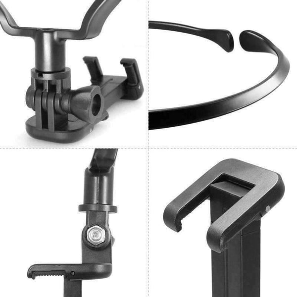 Planet Gates Black Hands Free Phone Mount Wearable Smartphone Holder for iPhone Samsung Action Camera Gopro Camcorder POV Neck Mobile Phone holder
