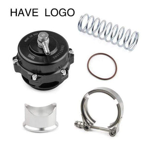 Planet Gates Black-have logo Tial style 50mm Blow Off Valve CNC BOV Authentic with v-band Flange with logo or not logo