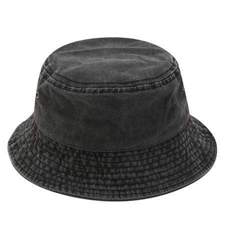 Planet Gates Black / head 55-58cm Fisherman Hat Panama Denim Bucket Hats Outdoor Men Women Washed Cotton Bucket Cap Fashion Hip Hop Gorros Bob Hat