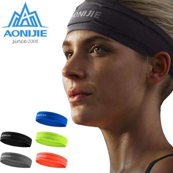 Planet Gates Black Headband Sport Elastics Sweatband Anti Sweat Hairband Yoga Accessories Gym Fitness Tennis Running Fitness Headband