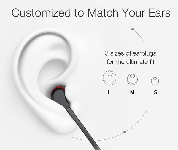 HD Sound Wireless Headphone Bluetooth Earphones Sports Magnetic Bass Neckband Sweatproof in Ear phones Stereo Headset - Planet Gates