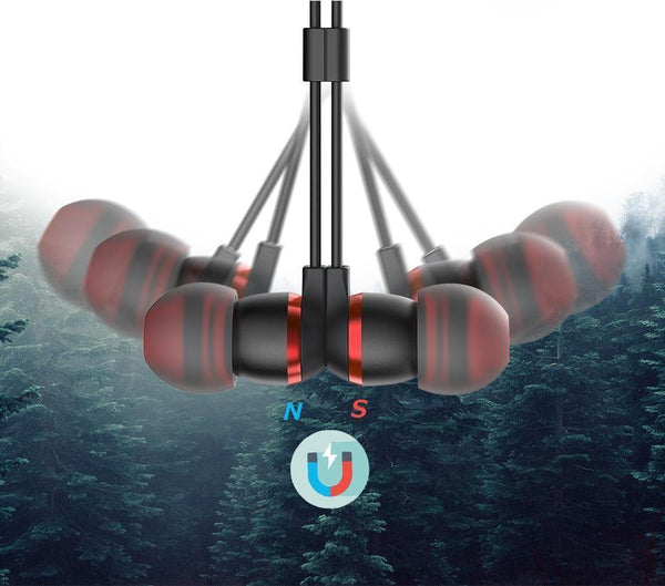 Planet Gates Black Headphone / China HD Sound Wireless Headphone Bluetooth Earphones Sports Magnetic Bass Neckband Sweatproof in Ear phones Stereo Headset