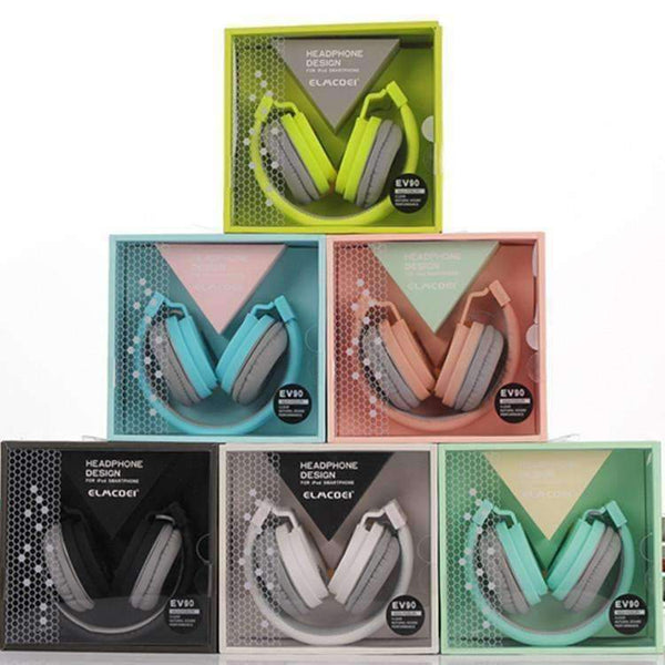 Headphones Candy Color Foldable Kids Headset With Mic Earphone For Mp3 Smartphone Girl Children Xiaomi