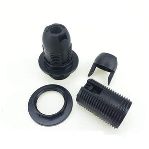 Planet Gates Black HGhomeart Full tooth E14 screw lampholder E14 Accessories for lamps Lampholder E14 Lighting accessories