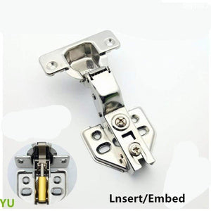 Hinge Stainless Steel Door Hydraulic Hinges Damper Buffer Soft Close For Cabinet Kitchen Furniture Hardware