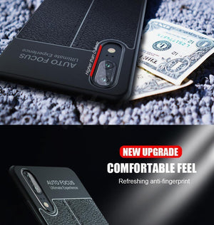 Planet Gates Black / Honor 8 H&A Luxury Leather Pattern Case For Huawei P20 Lite P20 Pro P10 Plus Shockproof TPU Slim Cover Honor 8 9 Lite Phone Case Capa