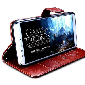 Planet Gates Black / honor 9 lite TOMKAS Wallet Case For Huawei Honor 9 Lite Cover On Luxury Retro PU Leather Flip Phone Case For Huawei Honor 10 Cases Covers On