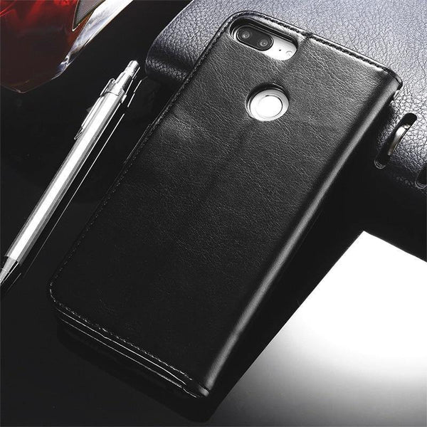 Planet Gates Black / honor 9 lite TOMKAS Wallet Case For Huawei Honor 9 Lite Cover On Luxury Retro PU Leather Flip Phone Case For Huawei Honor 10 Cases Covers On