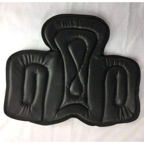 Planet Gates Black Horse Riding Saddle Pad Soft Equestrian Seat Pad Horse Riding Equipment