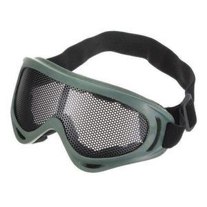 Planet Gates BLACK Hunting Hiking Airsoft Net Tactical Shock Resistance Eyes Protecting Outdoor Sports Metal Mesh Glasses Goggle