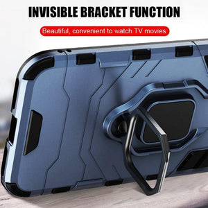 Planet Gates Black / I6 6s ZNP Shockproof Armor Stand Case For iphone 6 6s 7 Plus 5 5S With Holder Ring Cover Cases For iphone 7 8 X Plus SE Phone Cases
