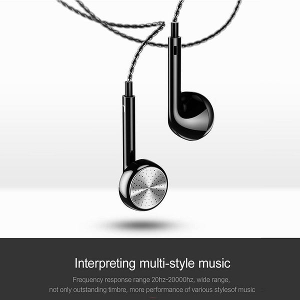 Planet Gates Black In-Ear Perfume Earphones USAMS EP-20 Stereo Headset 3.5mm inear Wired Earphone With Microphone Aromatherapy