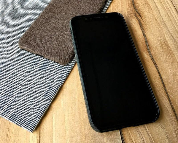 Planet Gates Black / IX TOMKAS Linen Soft Cloth Case For iPhone X 6 7 8 Cases Luxury Cover Cotton Coque Phone Case For iPhone 6S 7 8 Plus Back Cover