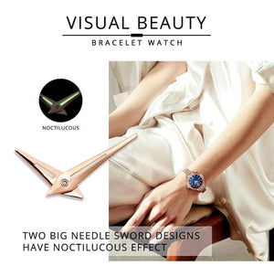 Planet Gates black Jewelry Gifts For Women's Luxury Black Steel Quartz Watch Brand Women Watches Fashion Ladies Clock Relogio Feminino