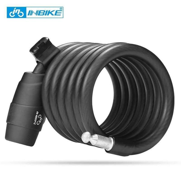 Planet Gates Black Key 180cm Bike Lock 1.8m 1.4m Bicycle Cable Lock Anti-theft Lock with 3 Keys Cycling Steel Wire Security MTB Road Bicycle Locks