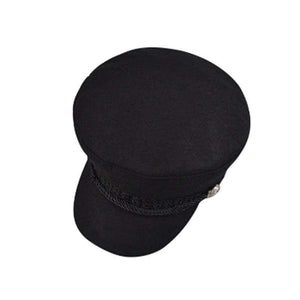 Planet Gates Black KHGDNOR Retro Women Winter Hats Wool Caps Button Baseball Caps Sun Visor Hats Winter Autumn Spring Casual Female Caps