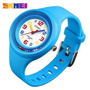 Planet Gates Black Kids Watch Colorful Quartz Wristwatch 50M Waterproof Alarm Clock Boys Girls Children Watches Reloj Mujer