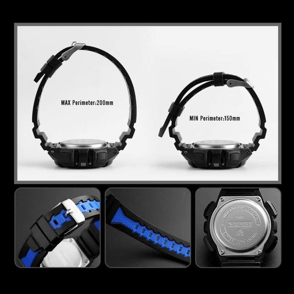 Planet Gates black Kids Watch Waterproof Luxury Stopwatch Outdoor Anti-Shock Sport Children Watch Luminous Led Fashion Digital Watches