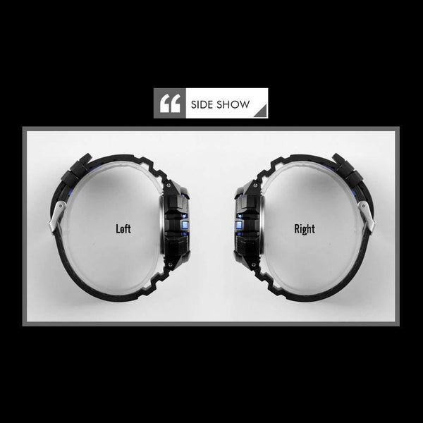 Planet Gates black Kids Watch Waterproof Luxury Stopwatch Outdoor Anti-Shock Sport Children Watch Luminous Led Fashion Digital Watches