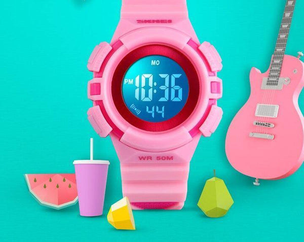 Planet Gates black Kids Watch Waterproof Luxury Stopwatch Outdoor Anti-Shock Sport Children Watch Luminous Led Fashion Digital Watches
