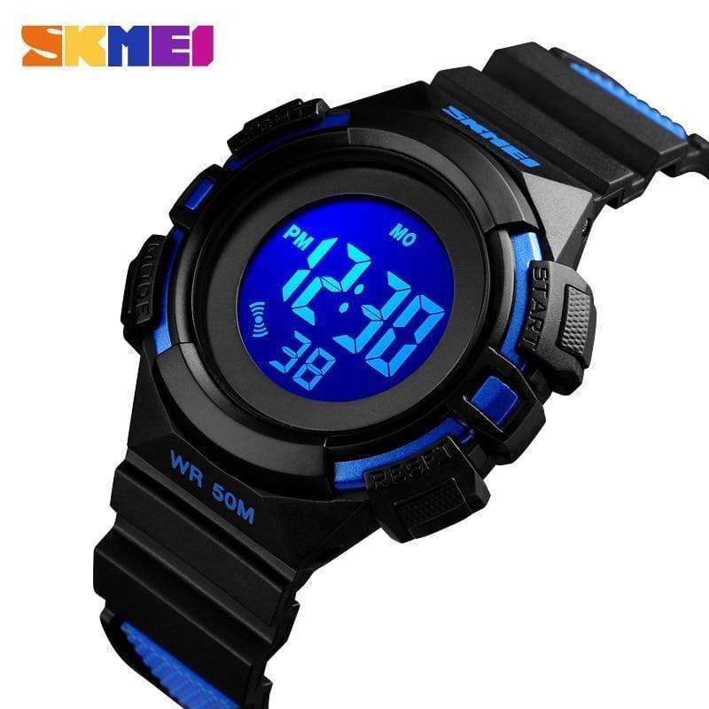Planet Gates black Kids Watch Waterproof Luxury Stopwatch Outdoor Anti-Shock Sport Children Watch Luminous Led Fashion Digital Watches