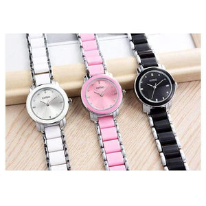 Planet Gates Black Kimio luxury  Fashion Women's watches quartz watch bracelet wristwatches stainless steel bracelet women watches with Gift Box