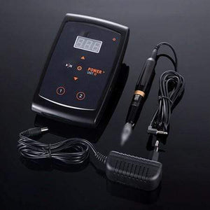 Planet Gates Black Kits Dermografo Digital Swiss Permanent Makeup Machine Eyebrow Lip Tattoo Machine With Strong Quiet Motor Supply Maquina De Tatuagem