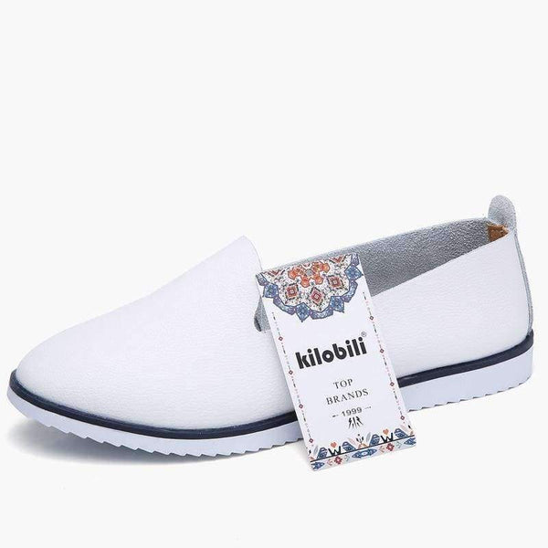 Planet Gates Black KLB 9927 / 35 kilobili Women Ballet Flats Shoes Genuine Leather Slip on ladies Shallow Moccasins Casual Shoes Female Summer Loafer Shoes Women