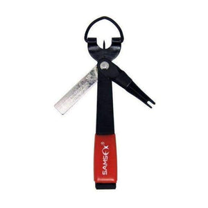 Planet Gates Black Knot Tool Fishing Quick Knot Tool Pro Fast Tie Nail Knotter Line Cutter Clipper Nipper Hook Sharpener Fly Tying Tool Tackle Gear