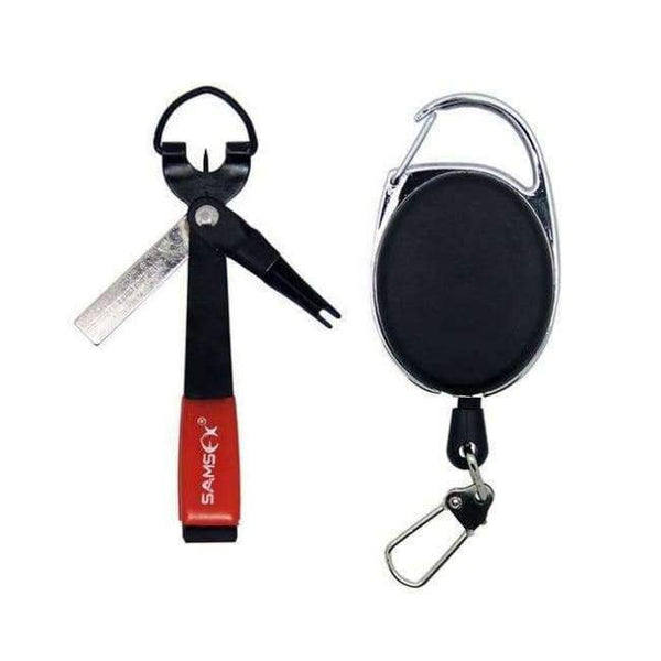 Planet Gates Black Knot Tool Kit Fishing Quick Knot Tool Pro Fast Tie Nail Knotter Line Cutter Clipper Nipper Hook Sharpener Fly Tying Tool Tackle Gear