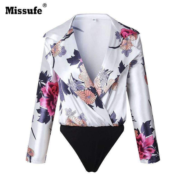 Planet Gates Sort / L 7 farver hak elegant blomsterprint damebodyer 2018 sommer afslappet kort jumpsuit kvindeoveralls festbody