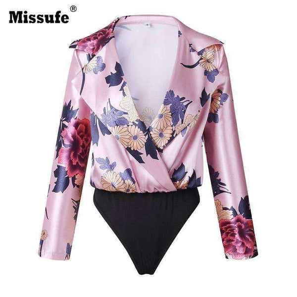 Planet Gates Sort / L 7 farver hak elegant blomsterprint damebodyer 2018 sommer afslappet kort jumpsuit kvindeoveralls festbody