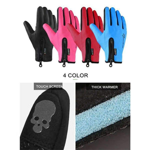 Planet Gates Black / L Anti-slip Snowboard Ski Gloves Thermal Waterproof Touch Sreen Skiing Gloves Snow Winter Bike Cycling Bicycle Gloves Men