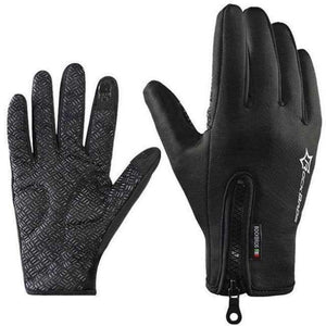 Planet Gates Black / L Anti-slip Snowboard Ski Gloves Thermal Waterproof Touch Sreen Skiing Gloves Snow Winter Bike Cycling Bicycle Gloves Men