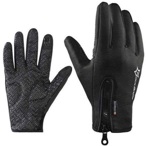 Planet Gates Black / L Anti-slip Snowboard Ski Gloves Thermal Waterproof Touch Sreen Skiing Gloves Snow Winter Bike Cycling Bicycle Gloves Men