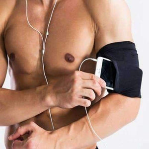 Planet Gates Black  L Arm Bag Sport Accessories Running Bag Fitness Bag Arm Case Running Running Belt Gym Cell Phone Belt