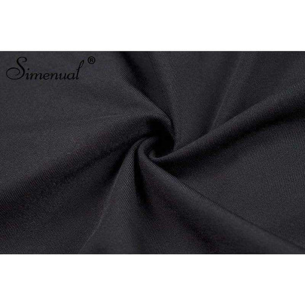 Planet Gates black / L Backless lace up female t-shirt 2018 autumn fashion long sleeve crop top t-shirts for women sexy slim black tee shirt