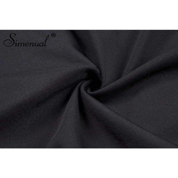 Planet Gates black / L Backless lace up female t-shirt 2018 autumn fashion long sleeve crop top t-shirts for women sexy slim black tee shirt