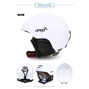 Planet Gates Black / L / China Ski Helmet  Integrally-molded Snowboard helmet Men Women Skating Skateboard Skiing Helmet