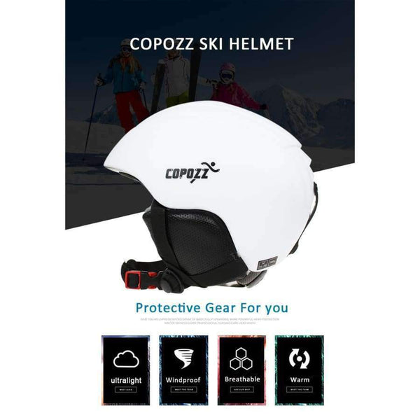 Planet Gates Black / L / China Ski Helmet  Integrally-molded Snowboard helmet Men Women Skating Skateboard Skiing Helmet