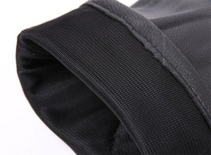 Planet Gates Black / L Designer Men's Gloves High Quality Real Genuine Leather sheepskin Mittens Warm Winter for Fashion Male