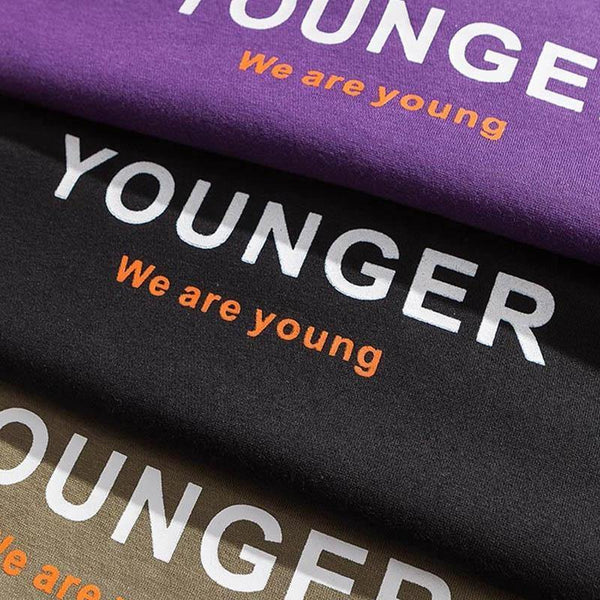 Planet Gates Black / L Fashion Letter Printed Patchwork Pullover Fleece Sweatshirts Men Preppy Style Streetwear Hip Hop Hoodies