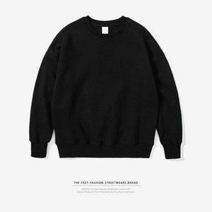 Planet Gates Black / L INFLATION 2017 Winter Mens Hip Hop Solid Color  Hoodies Velvet Fabrics Sweatshirts 12 Solid Color  Winter Men Sweatshirts 166W17