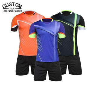 Planet Gates Black / L Jersey Soccer survetement football  Jersey Maillot De Foot soccer tracksuit Jersey Kits Football Clothing Sets