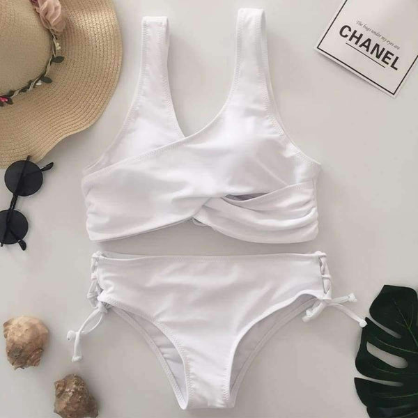 Planet Gates Black / L Maternity swimear summer sexy Cross design womens swimwear plus size swimwear pool party beach Bandage Swimsuit JL 09